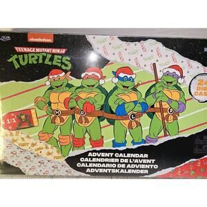 Teenage Mutant Ninja Turtles Advent Calendar NICKELODEON 24pcs Die-Cast Age 3+
